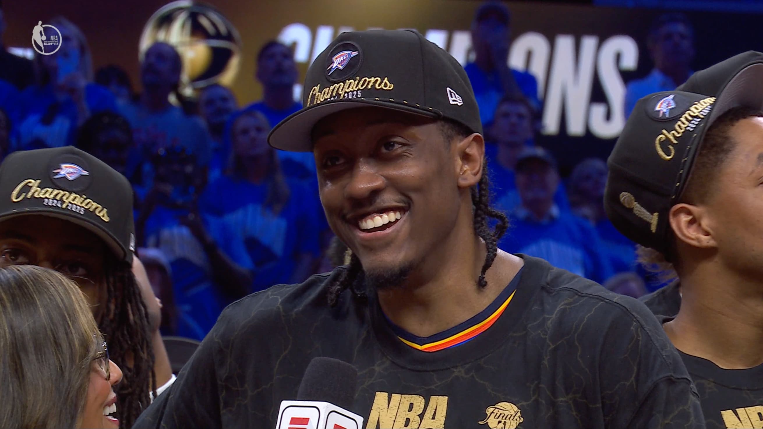 2025 NBA Finals: Jalen Williams on father's advice, title that was 'a long time coming'